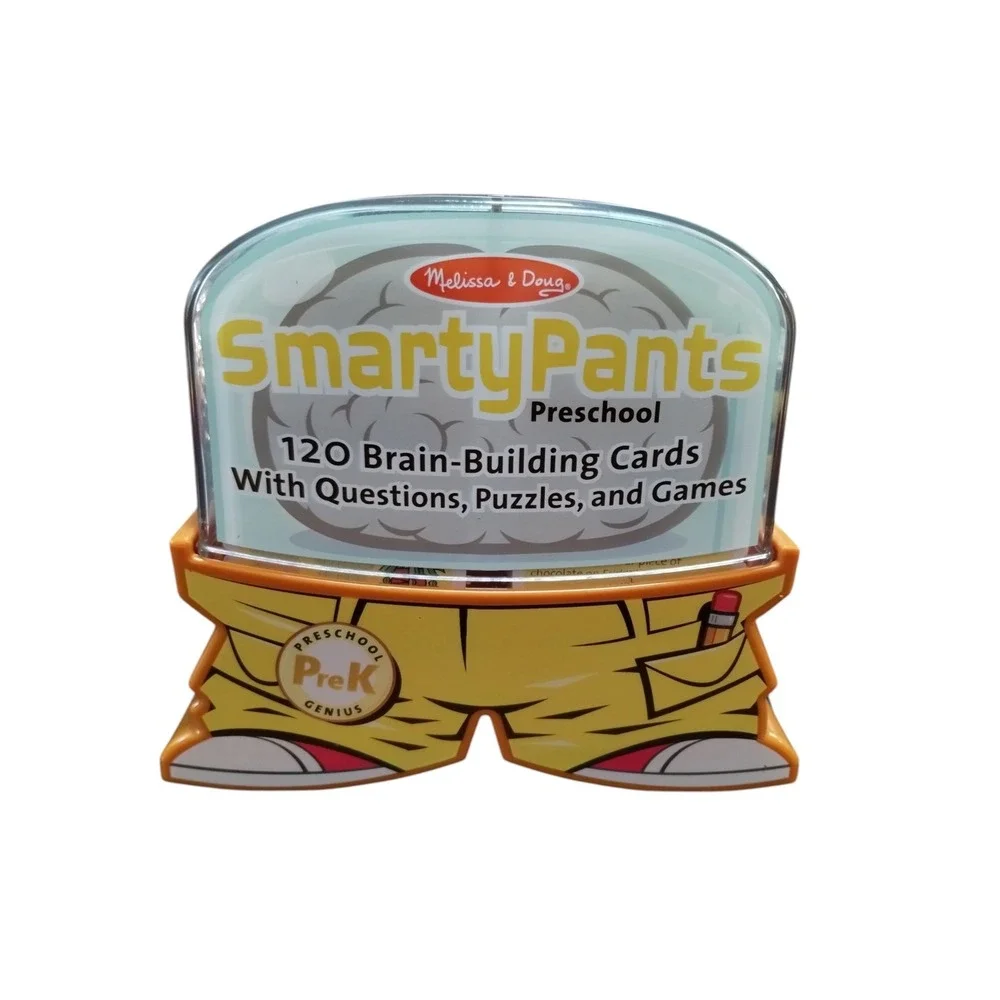 Melissa & Doug Smarty Pants Preschool 120 Brain-Building Cards Mental floss